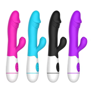 Double-ended vibrator adult sex toy fake penis female variable frequency G-spot simulation masturbator