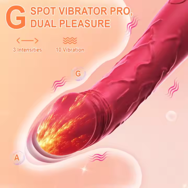 Mei Pei 10 Powerful Vibrating Mode Female Clitoris and G-Spot Stimulation Toys Realistic Fake Penis Vibrating Female - Image 6